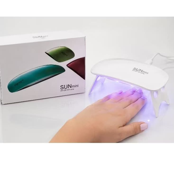 Cabine UV LED SUN Mini 6W Secagem Rápida Para Unhas Gel USB Cor Aleatória