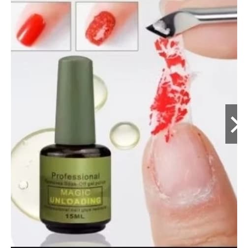 Magic Remover para Unhas O.F.N - Removedor de Esmalte em Gel, 15mll