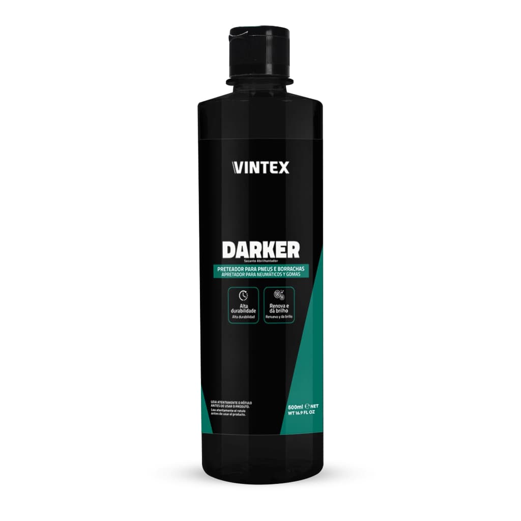 Pretinho Para Pneu Darker Vintex 500ml Renovador Borrachas