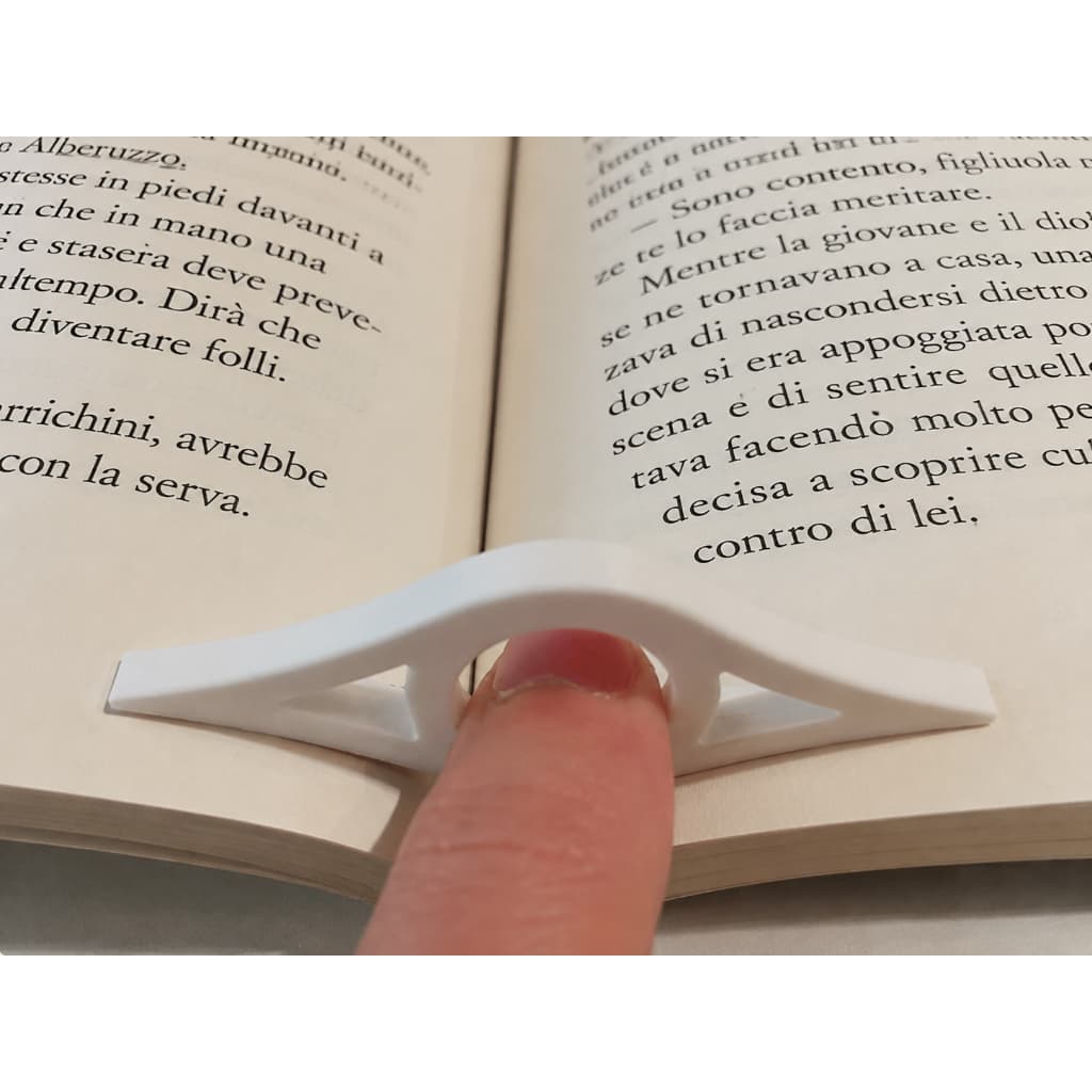 Suporte de Leitura para Polegar | Anel Apoio de Dedo para Livros | Acessório para Leitores