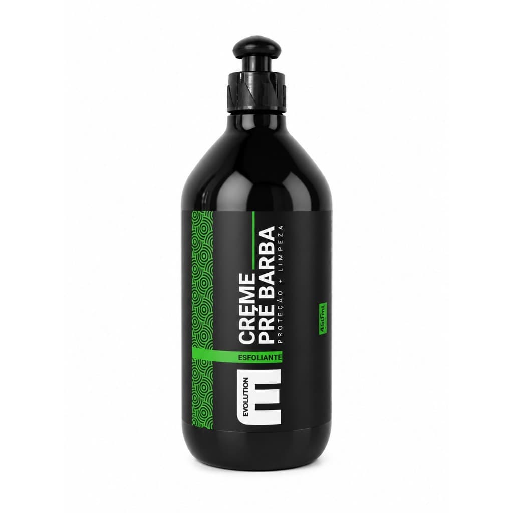 CREME ESFOLIANTE PRÉ BARBA LEMON 400GR EVOLUTION BARBER- NOVA EMBALEGEM
