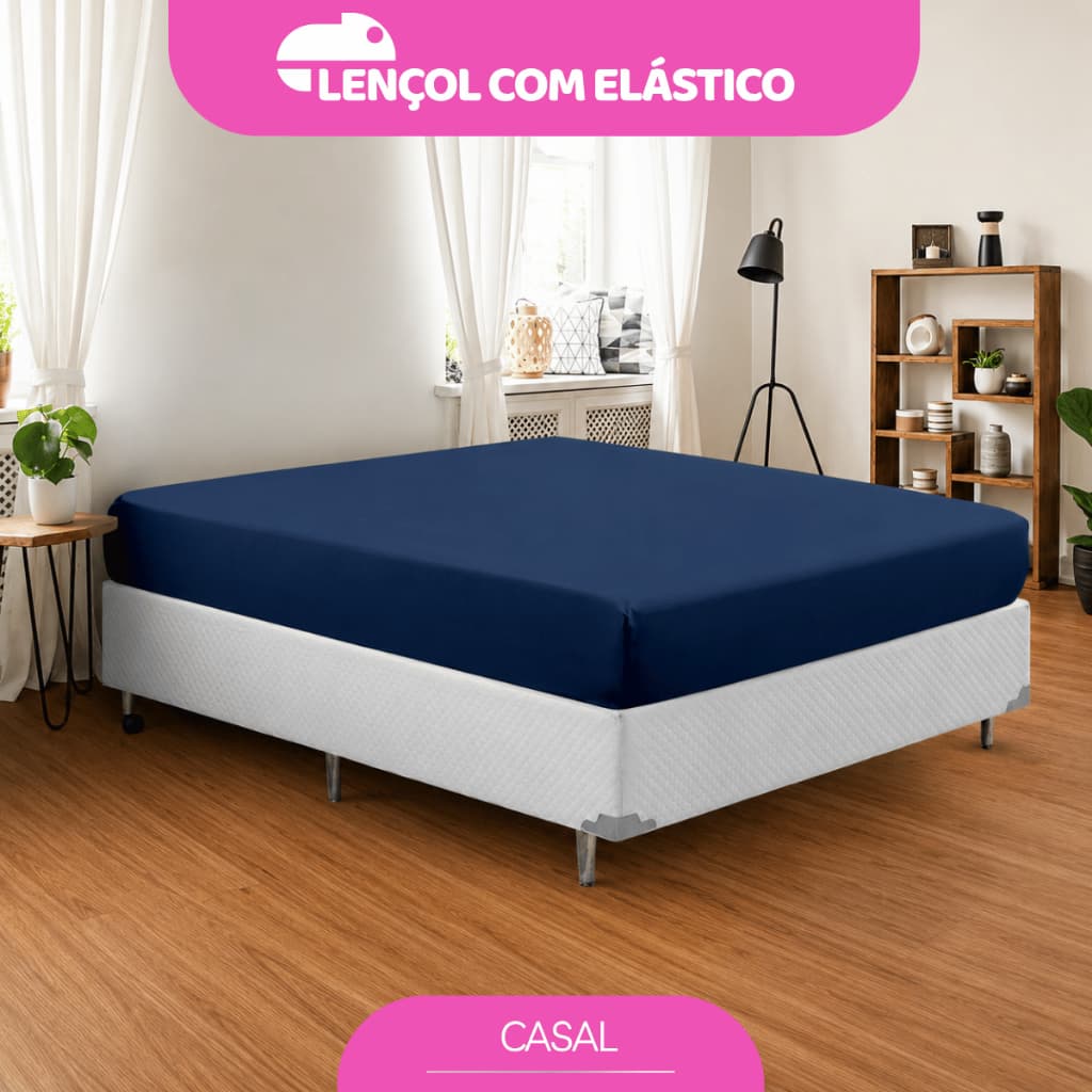 Lençol Casal Promoção Avulso Com Elástico Algodão Percal 200 Fios 100% Algodão Muitas Cores Lindas