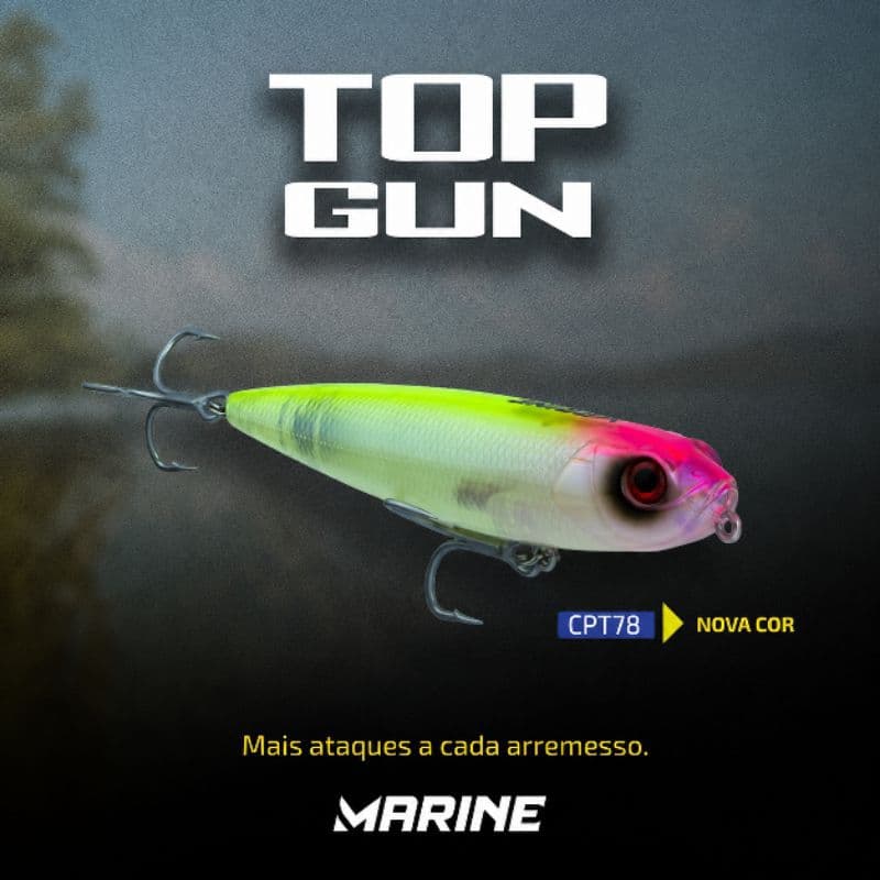 ISCA ARTIFICIAL MARINE SPORTS TOP GUN 80 8CM 7.7G