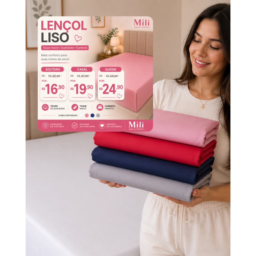 Lençol Cama pronta 400 Fios Toque macio Sua Cama Linda com Enxoval clássico Solteiro Casal e Queem