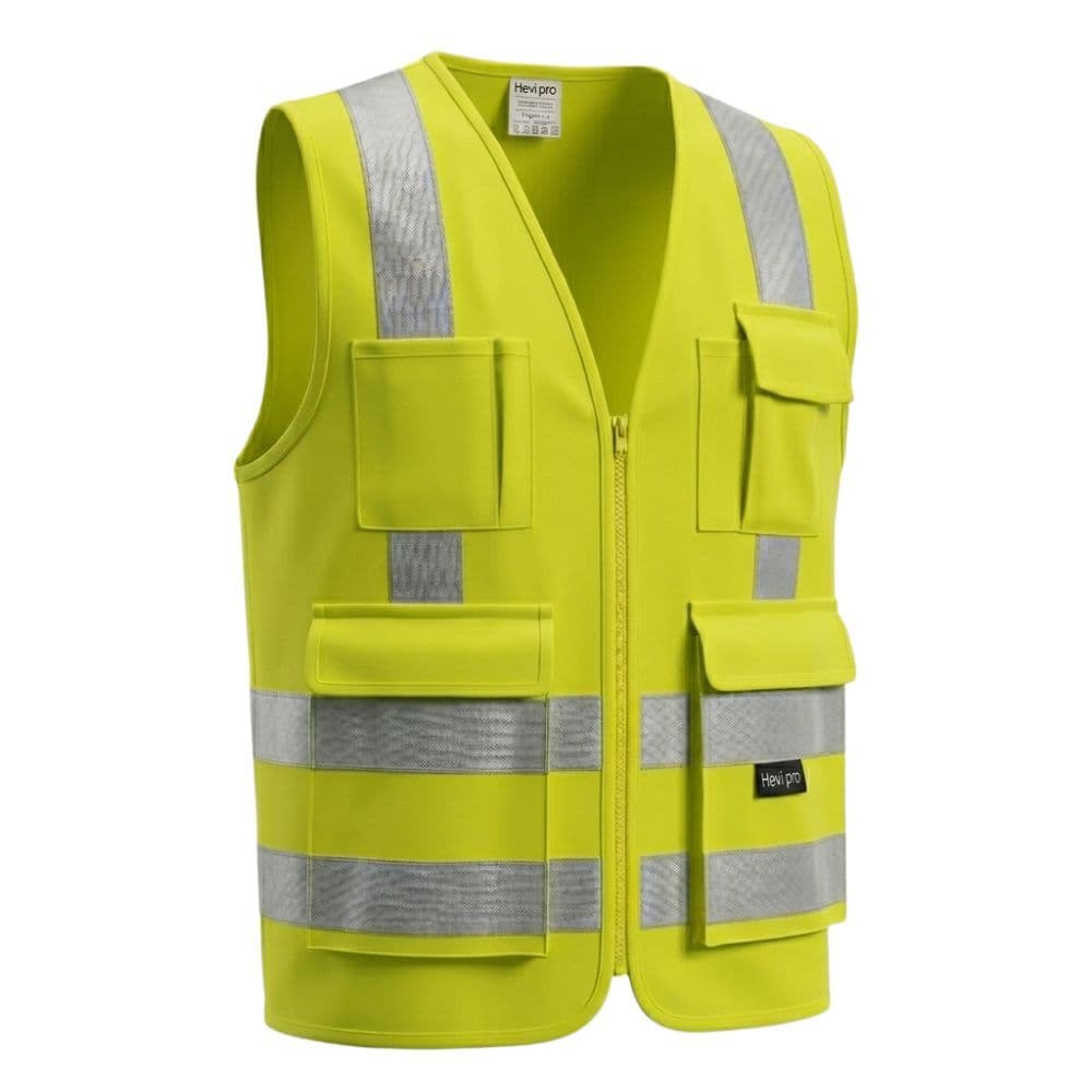 Colete Refletivo ProVistta 4 Bolso - Amarelo