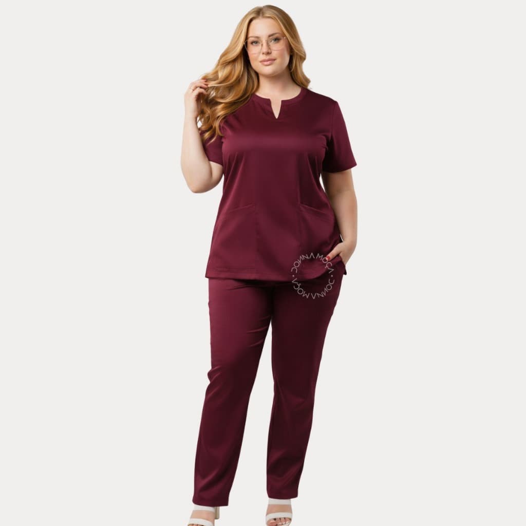 Conjunto Uniforme Hospitalar Scrub Plus Size Privativo Feminino -Israel