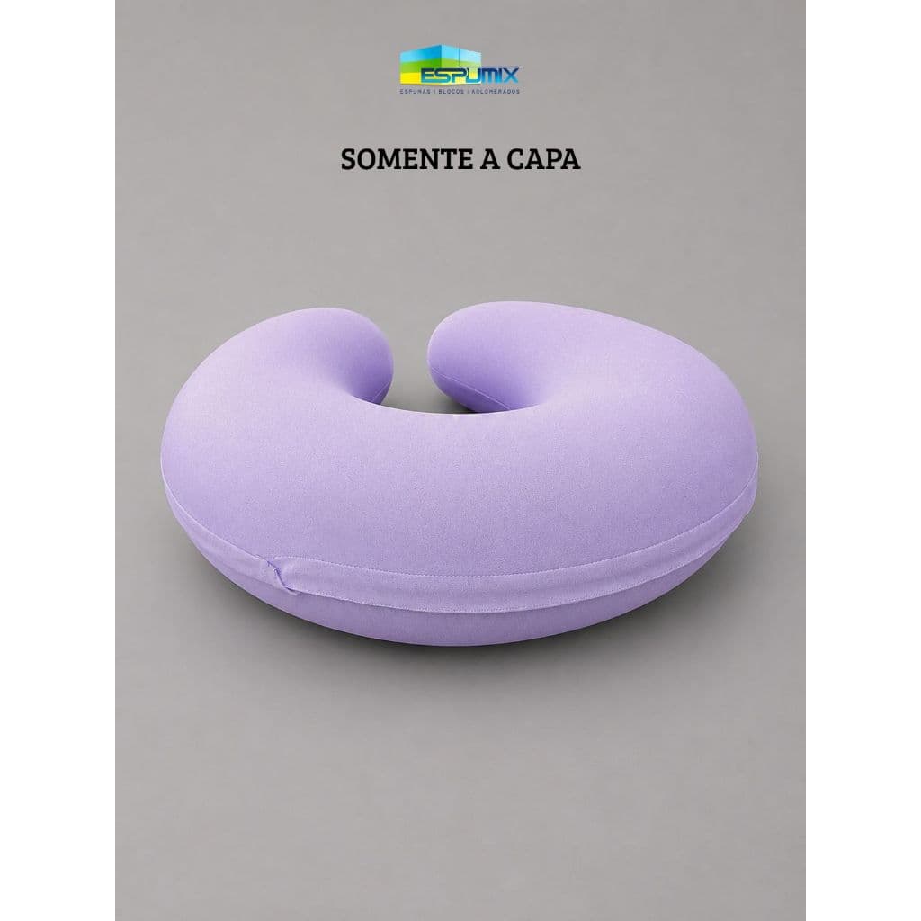 Capa Para Almofada De Amamentação Espumix Avulsa Com Zíper 100% Malha Fria Perfeita Para Troca E Lavagem
