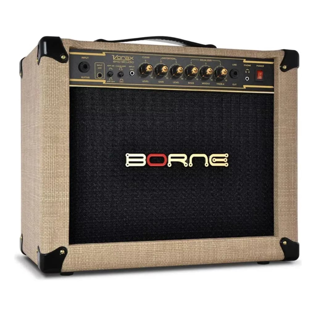 Amplificador Cubo Guitarra Borne Vorax 840 Com Entrada P3 40W RMS