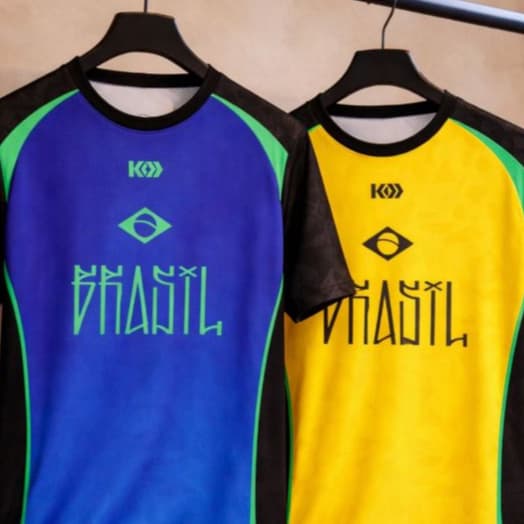 Camiseta Brasil esportiva Masculina Feminina Infantil Academia Treino Futebol Torcida 2026 copa