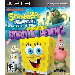Bob Esponja Calça Quadrada: A Vingança Robótica de Plankton (PS3) DESBLOQUEADO (HEN) MIDIA FISICA