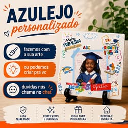 azulejo personalizado com suas fotos momentos inesquecível no tamanho 10X10cm,  15x15cm e 20x20cm