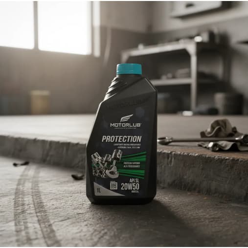Óleo Motorlub Protection 20w50 Mineral 1l Api Sl