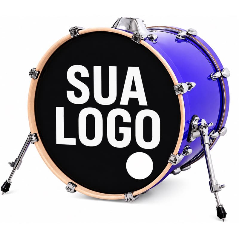 Capa Para Pele de Bumbo 22° com Sua Logo