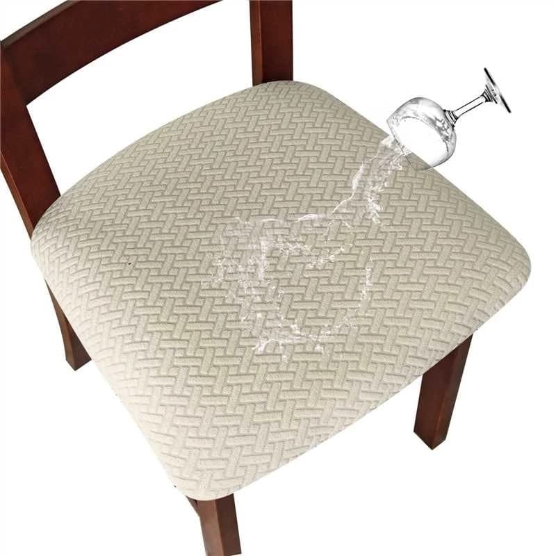 Capa Elástica Para Cadeira Mesa de Jantar Estampas Variadas Tecido de Luxo