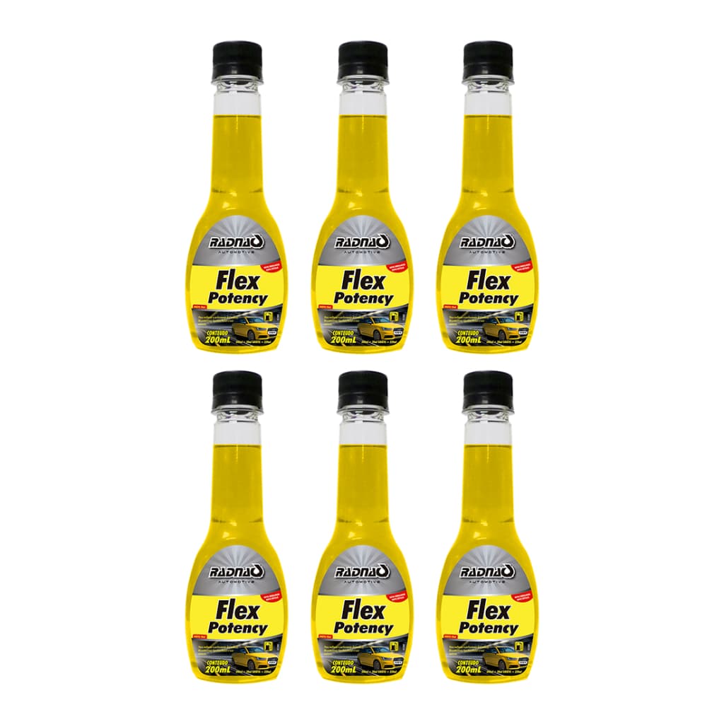 Aditivo Combustivel Flex Limpa Sistema Injeção Promoção 06 unidades