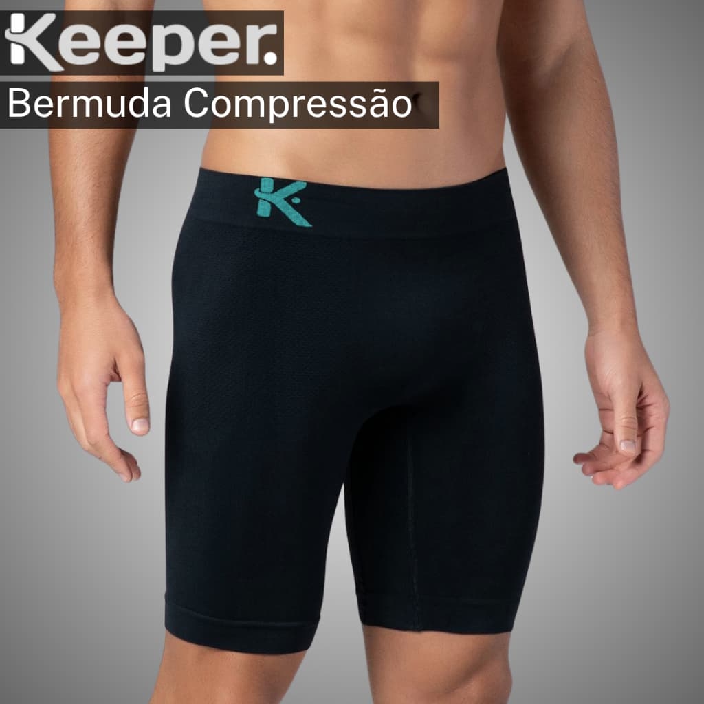 Bermuda Térmica Compressão Ciclismo Corrida Treino Academia Esportes Running Dry Plus Size