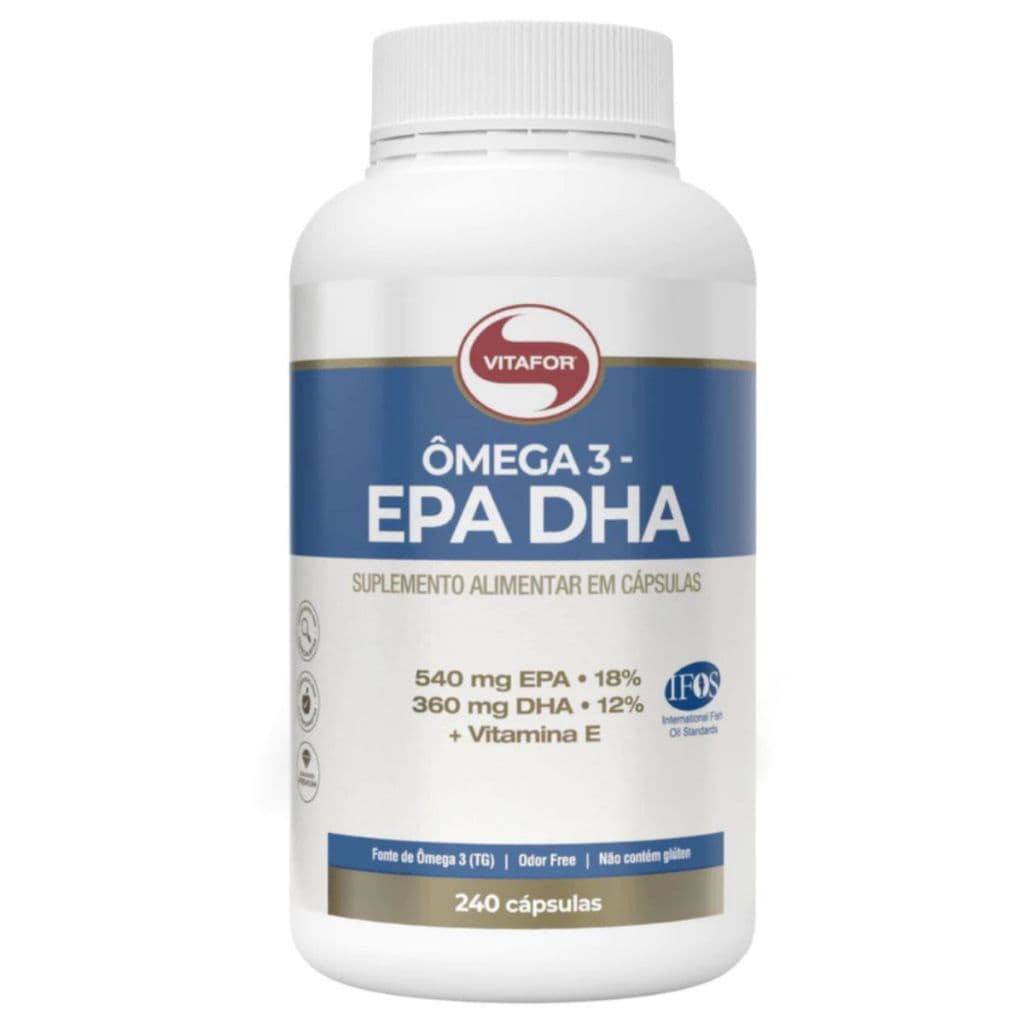 Ômega 3 - EPA DHA Suplemento Alimentar em Cápsulas Vitafor