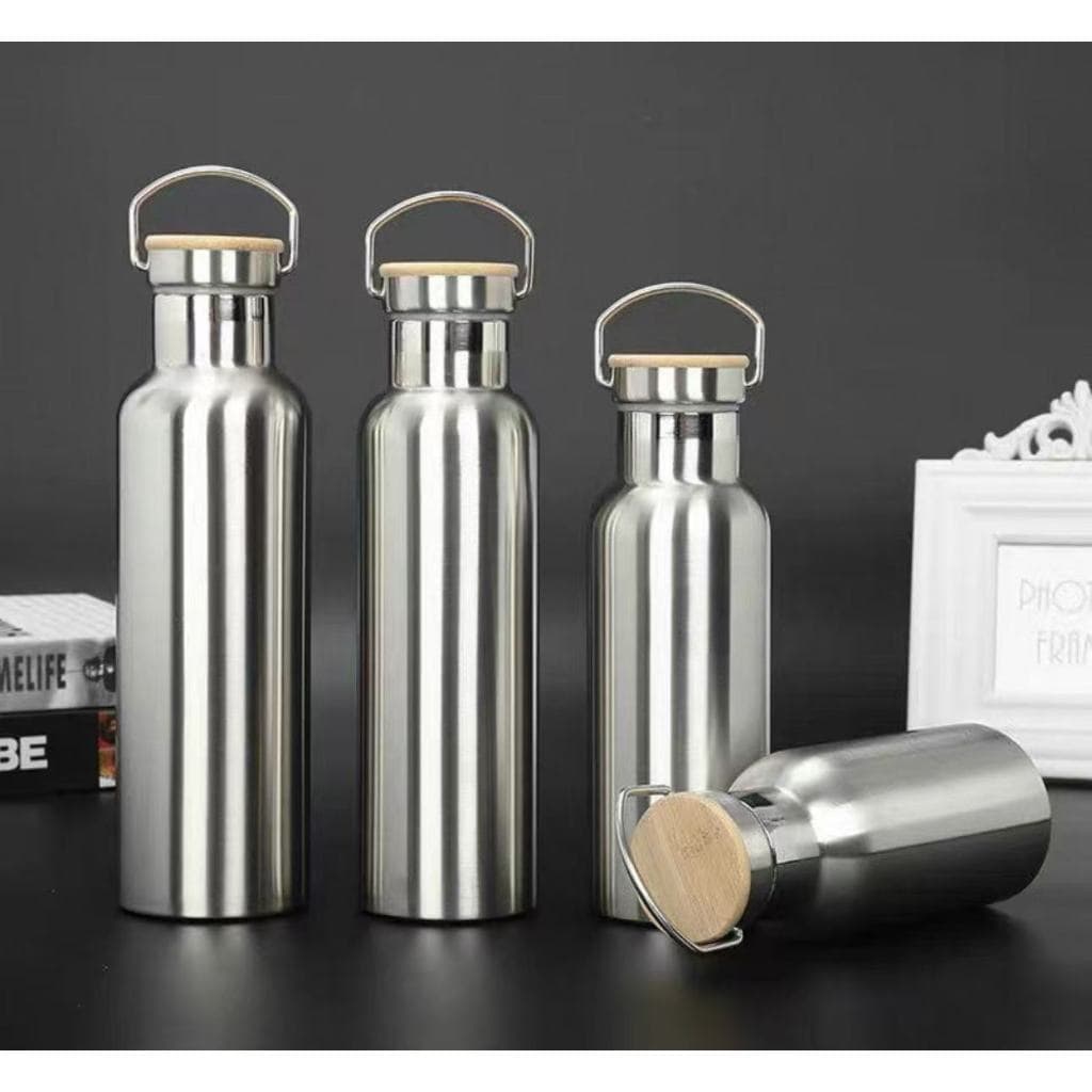 Garrafa Squeeze  Térmica Inox304  750 ML /1LitroAcademia Viagem Isolado Com Parede Dupla Quente Frio