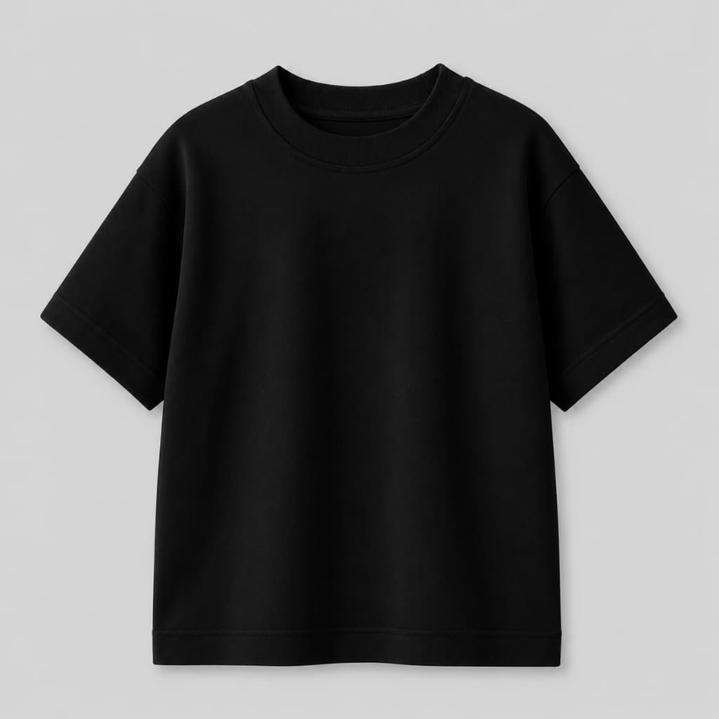 Camiseta Infantil Masculina Oversized 100% Algodão Premium