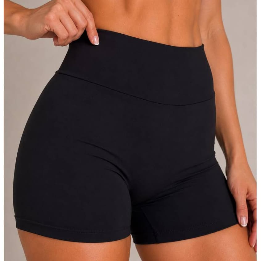 Short Fitness Poliamida Sem Transparência Academia Treino Musculação Crossfit P M G GG