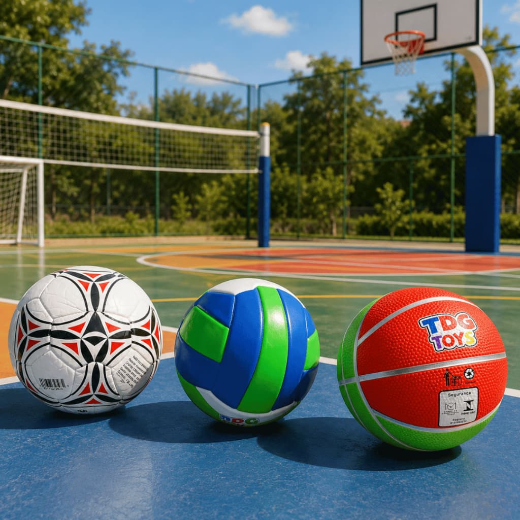 Bola Futebol Infantil Vinil N2 Bola Basquete Texturizada Bola Vôlei 63cm Macia Criança Esportivo