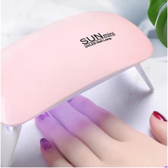 Mini Cabine Forno Secador Esmalte Led Rápida Portátil Led Uv