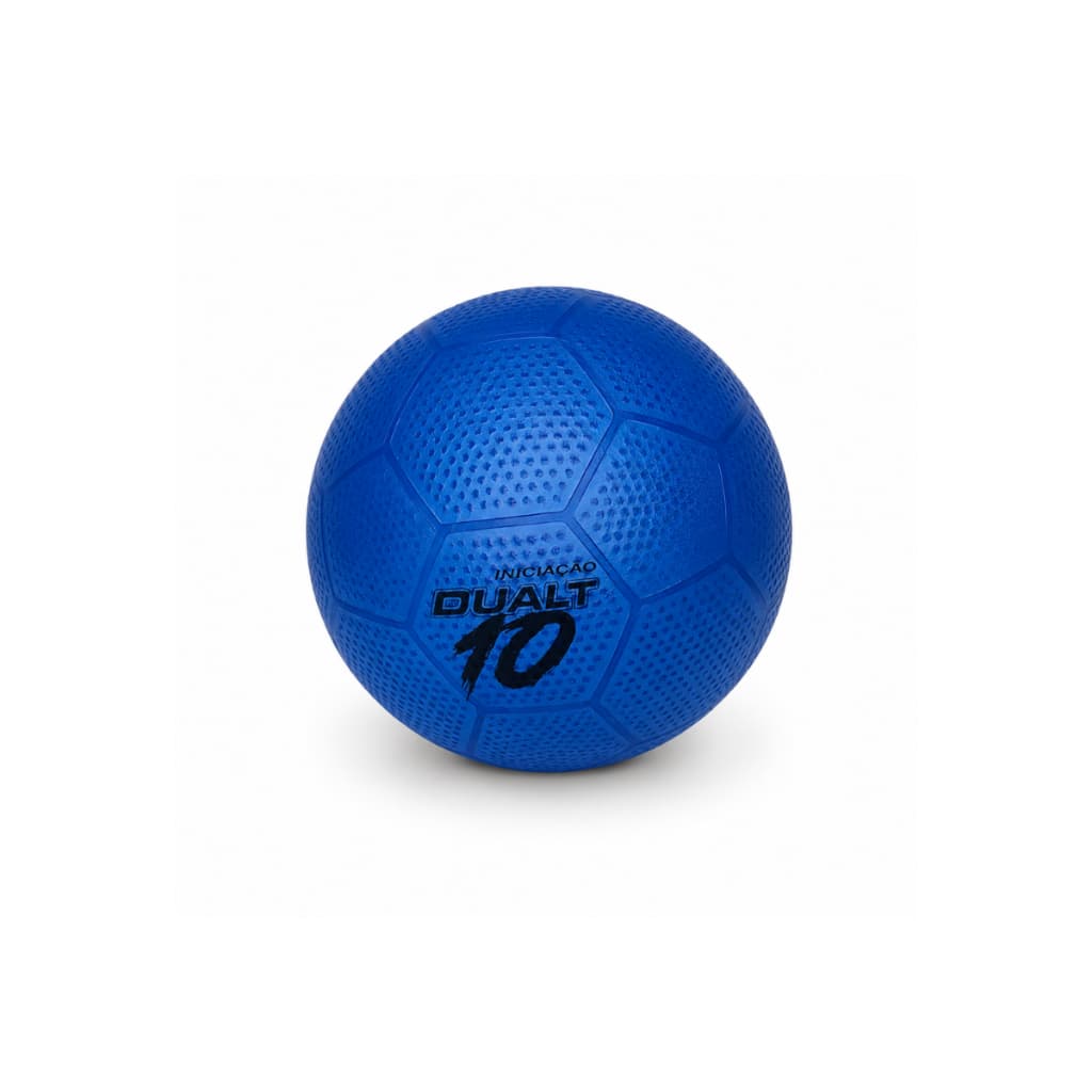 Bola de Queimada Recreativa Dualt Número 10 - Cor Azul