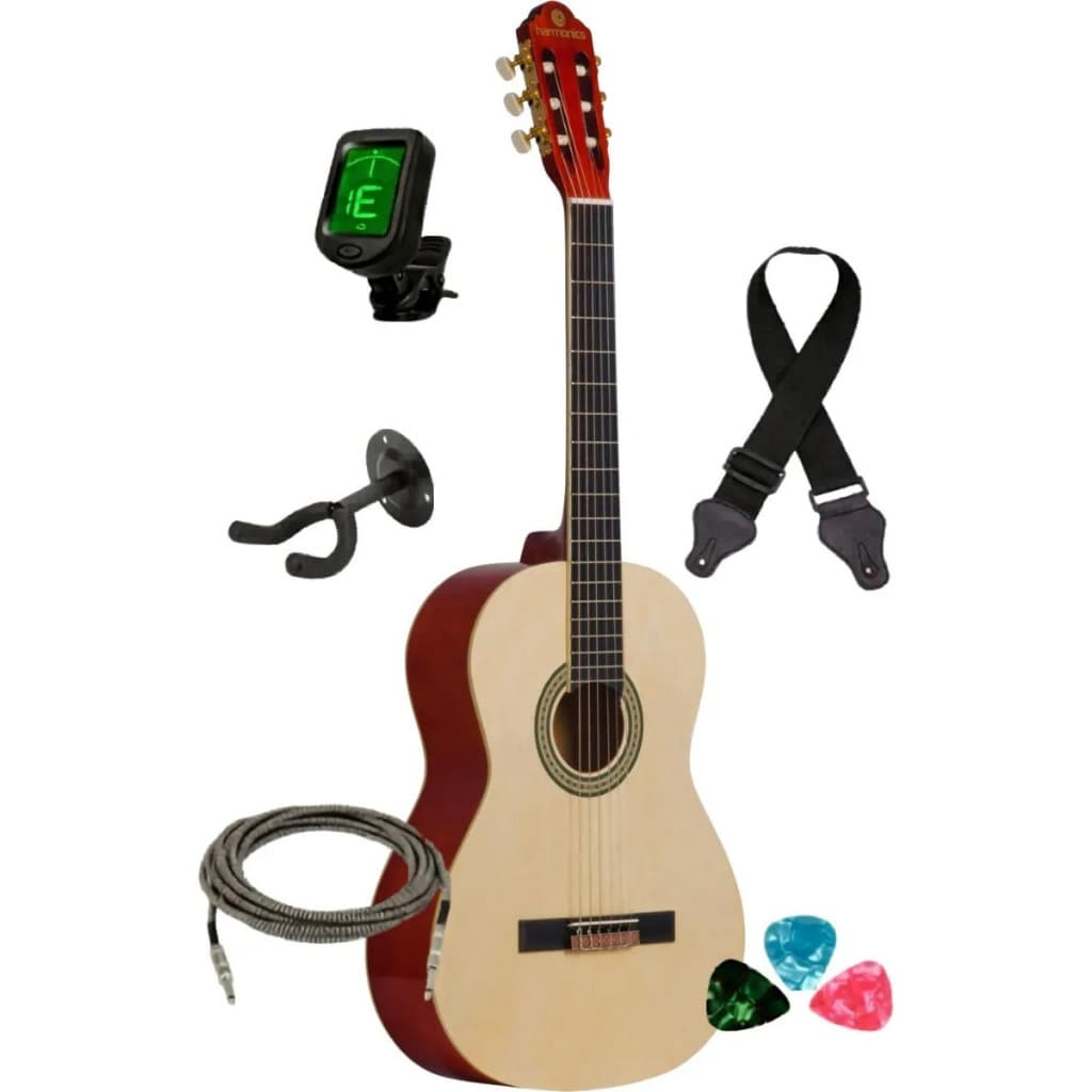 Violão Acústico Clássico Harmonics Gna111 Nylon + Acessórios