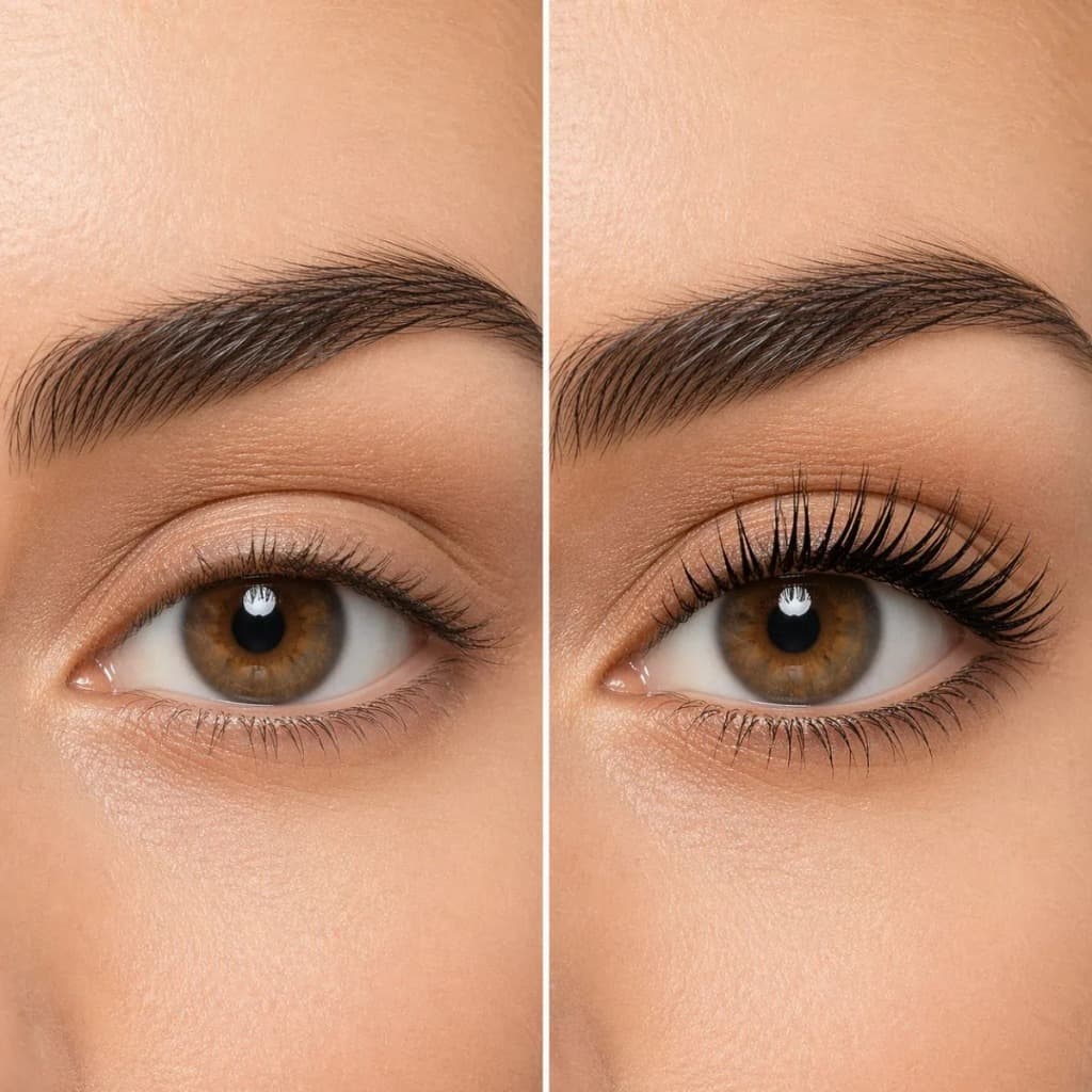 Máscara de Cílios Rímel Mega Lashes Vivai 2 em 1