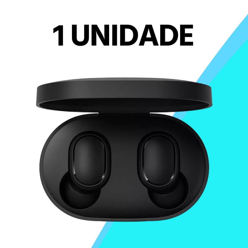Fones de Ouvido Bluetooth AirDots Profissional Bluetooth 5.0 Preto