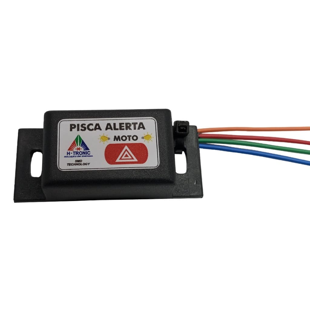 Relé modulo 12v pisca alerta para motocicleta