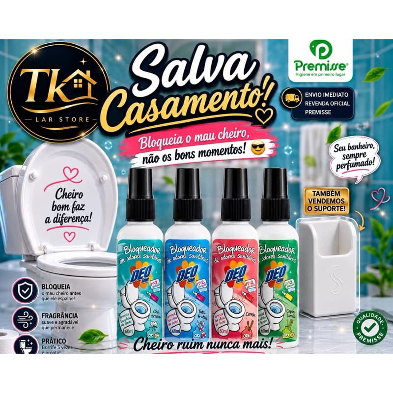 Cheirinho para vaso sanitario, bloqueador de odores,  aromatizante para banheiro, numero 2 de Boa DEOLINE e Suporte
