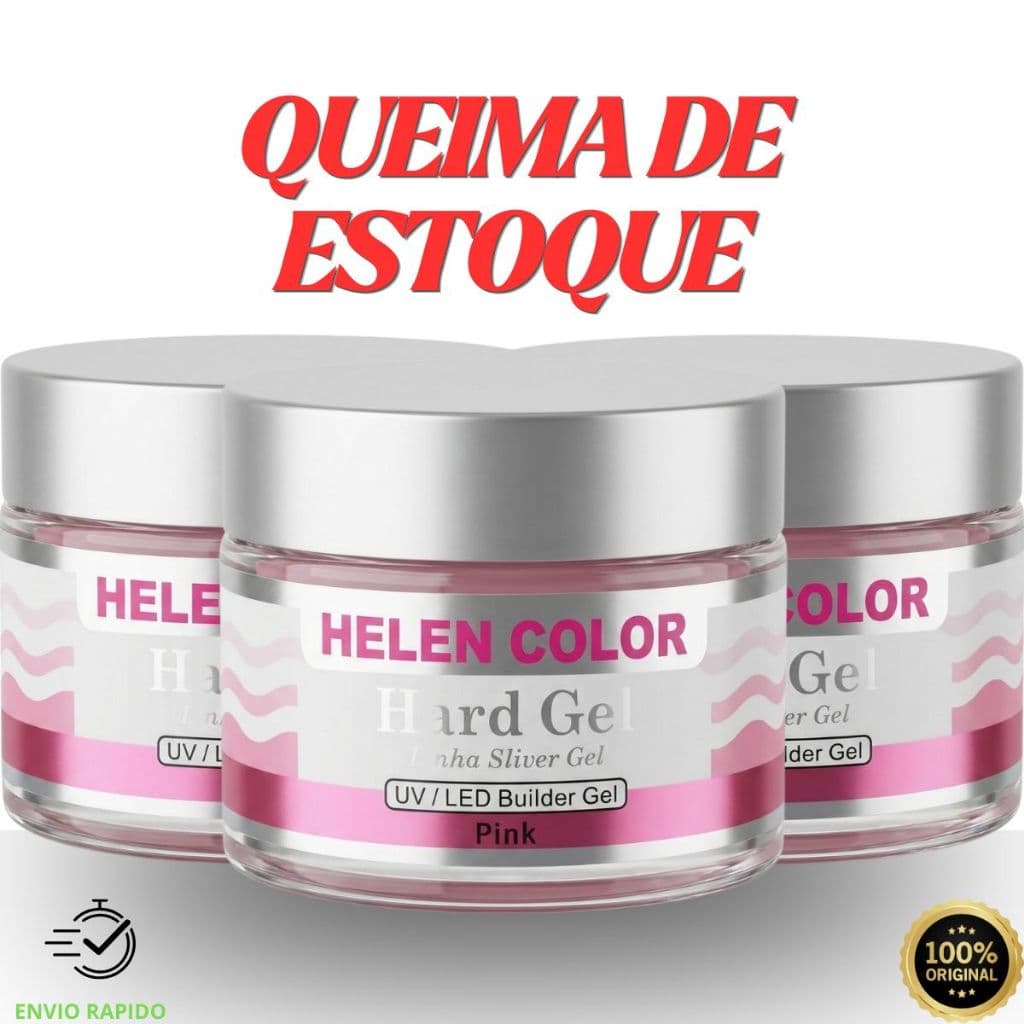 Gel Hellen Color Hard Uv/Led Builder 20 g Nails Designer