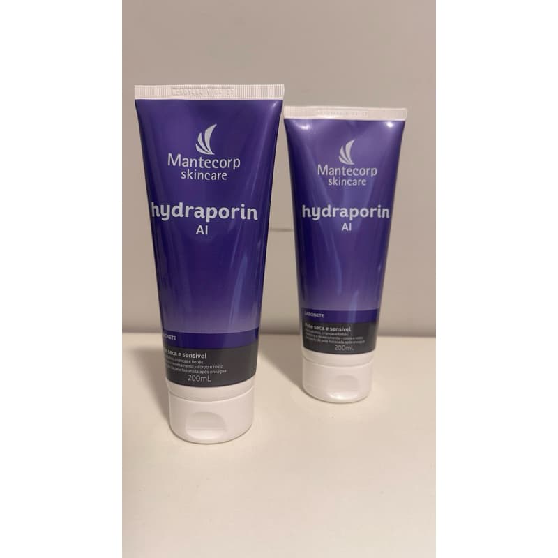 Hydraporin AI Sabonete Pele Seca e Sensível 200ml Mantecorp