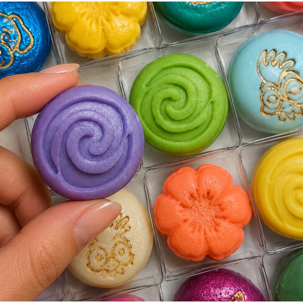 Ejetor Modelador Simbolo Moana Baby Para Brigadeiro Confeitaria Massas 3D Pasta Americana Biscuit
