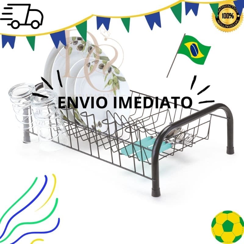 Escorredor Top de pratos e louças para cozinha
