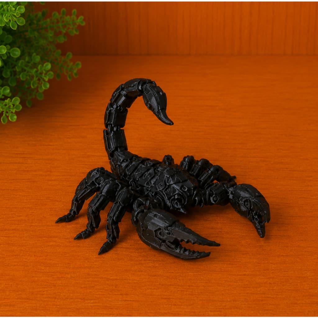 Miniatura Escorpião Cibernético 3D