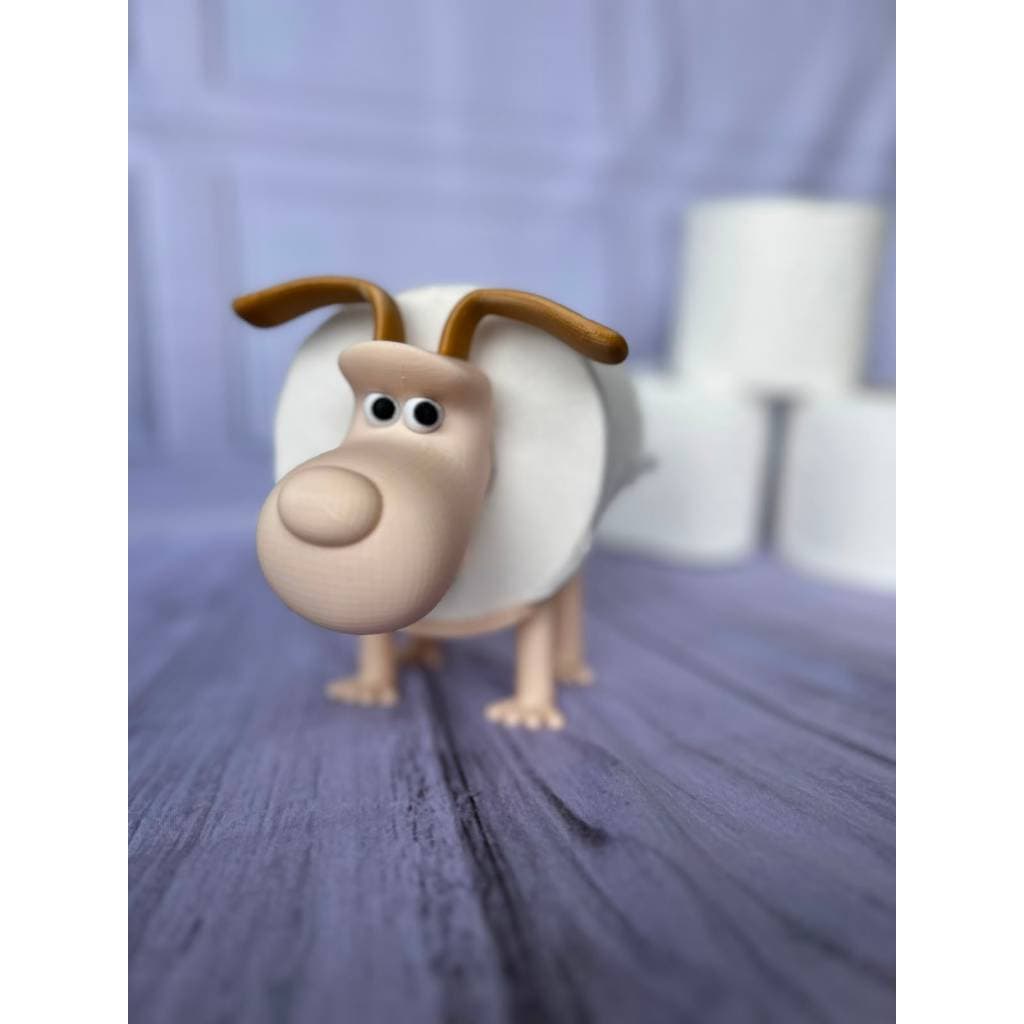 Suporte para Papel Higiênico em Formato de Cachorro