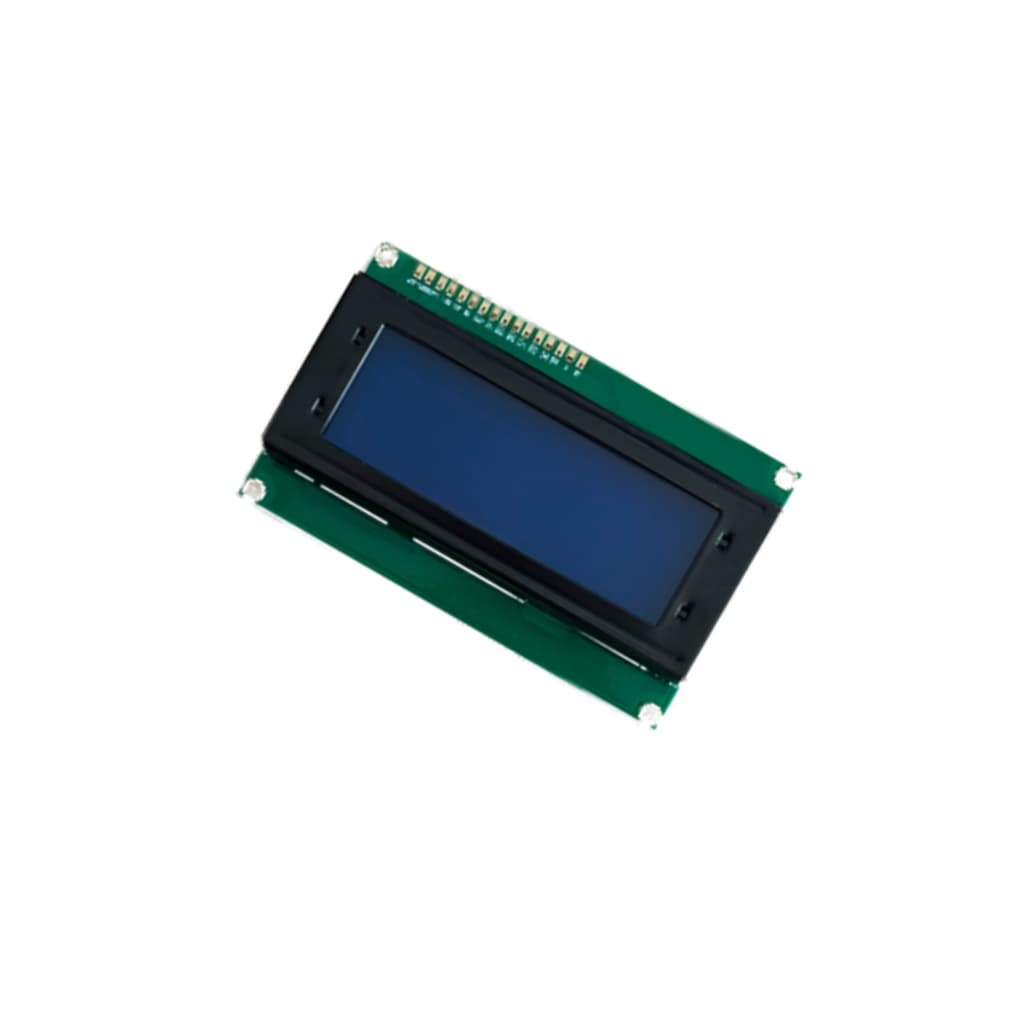 Display LCD Azul 20x4 76x26 HD44780 com Backlight Compatível Arduino Automação Robótica,Projetos DIY  Eletrônica Painéis