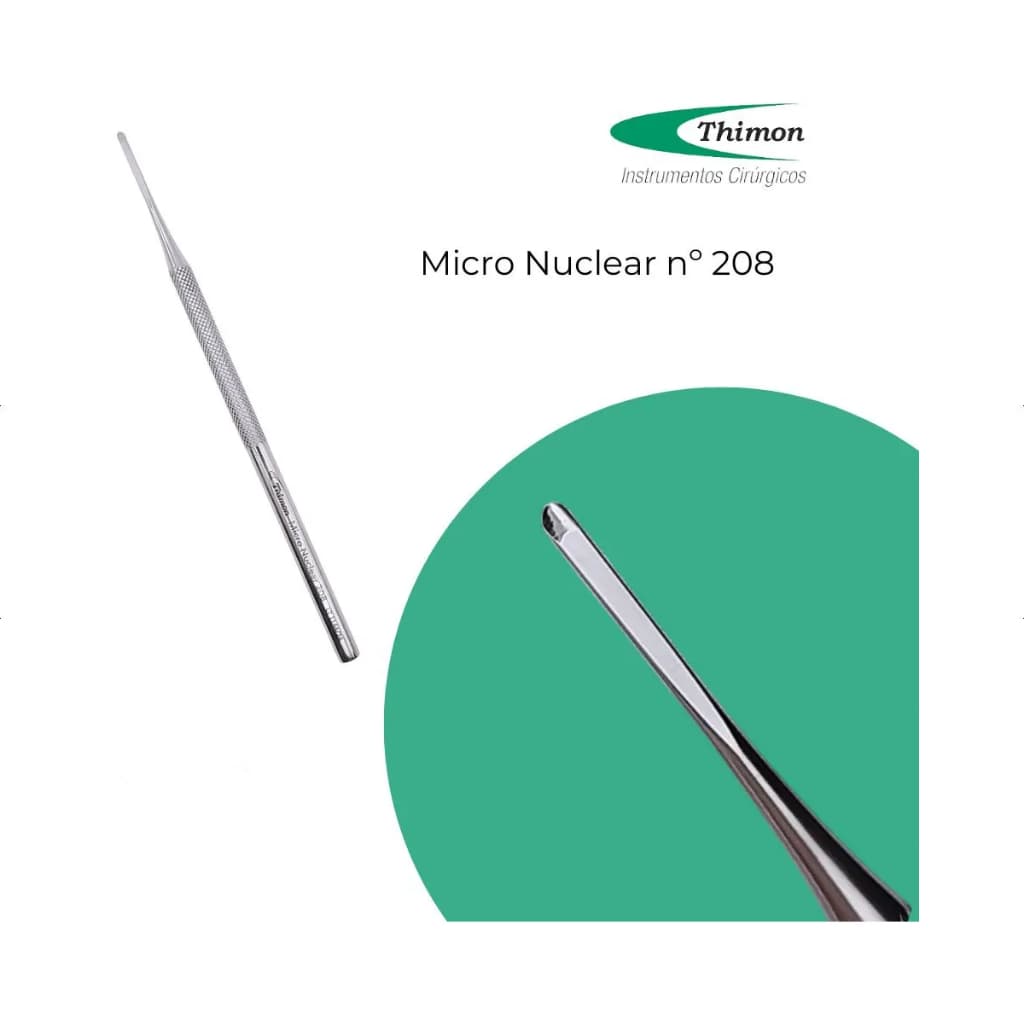 Thimon 208 Espátula Micro Nuclear Inox Unhas Encravadas nº208