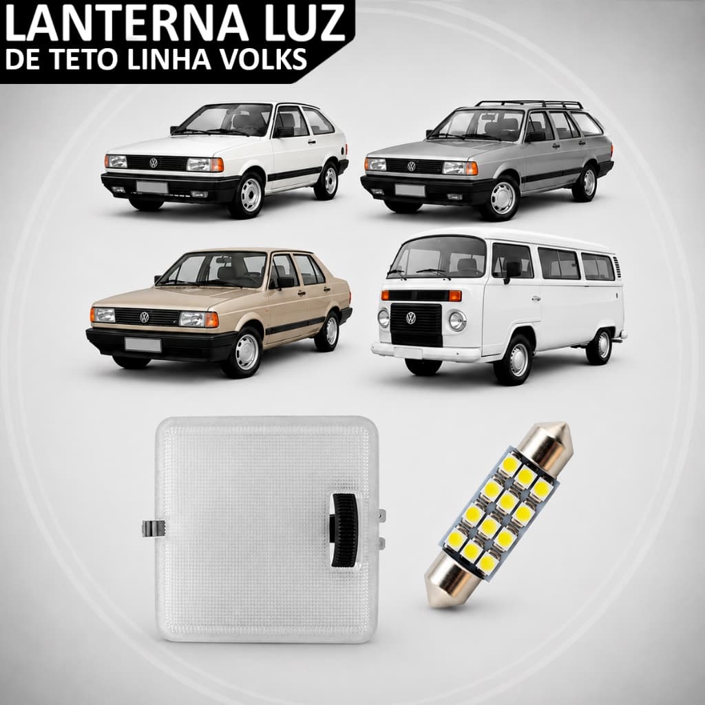 Lanterna Luz De Teto Gol Voyage Parati Saveiro 1986 a 1998