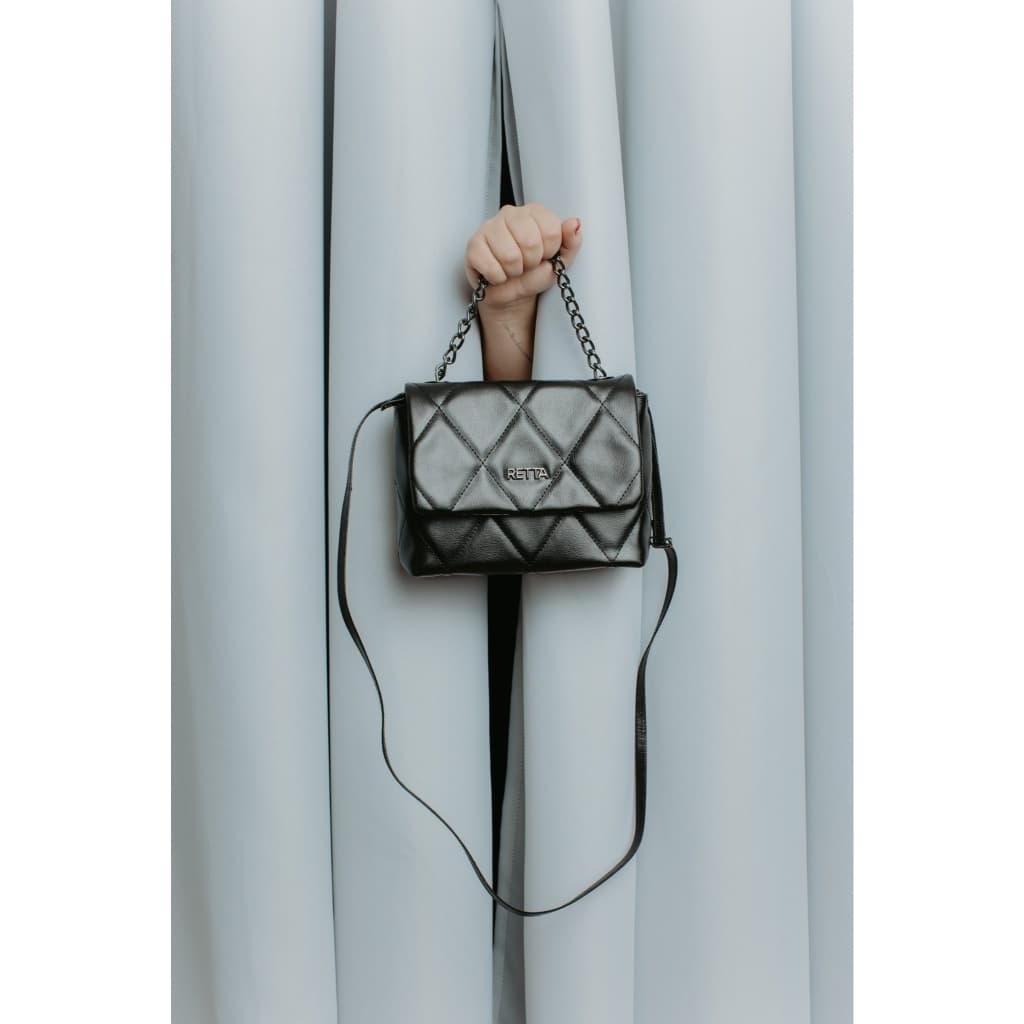 Bolsa feminina Ombro Transversal e Mão Retta