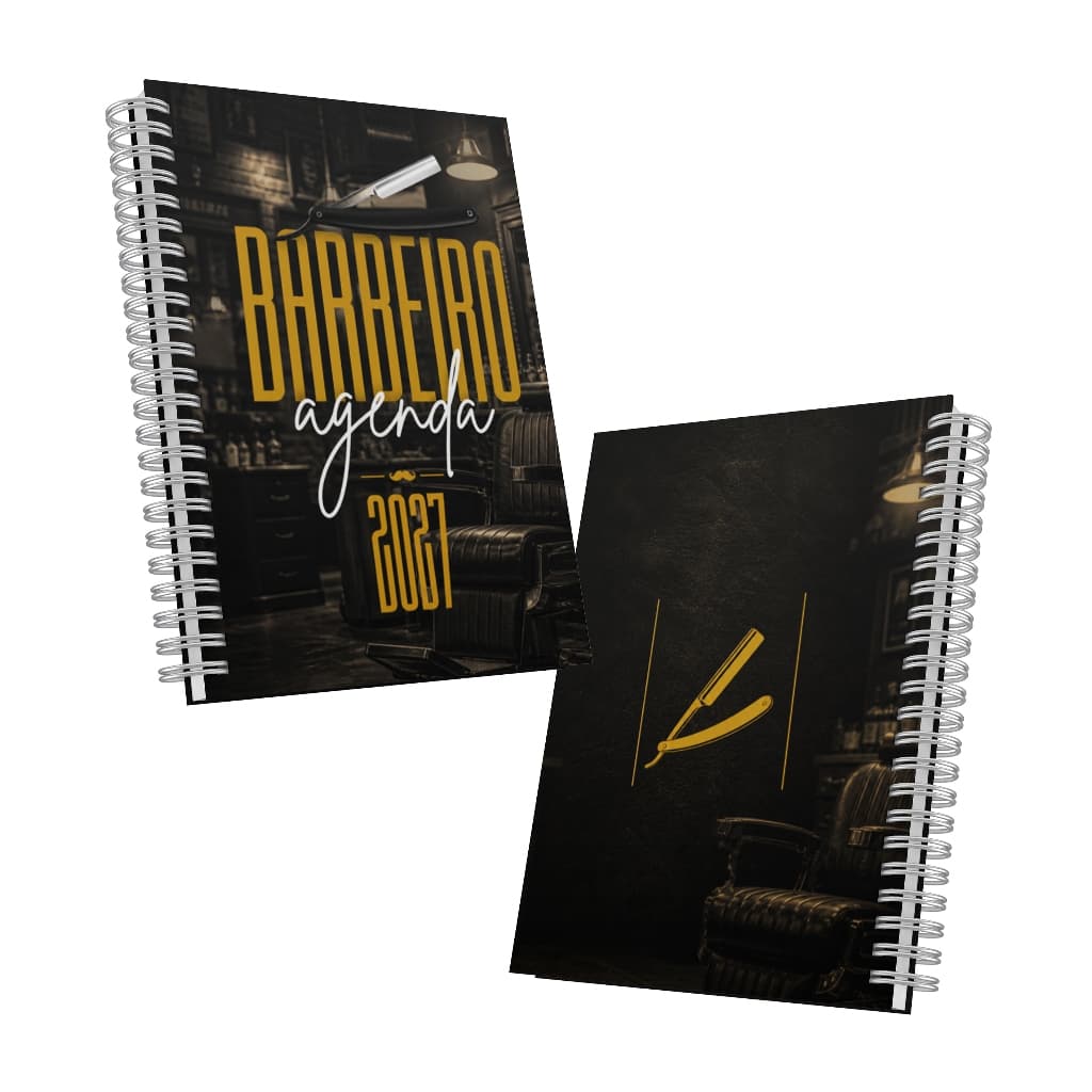 Agenda Barbearia para Barbeiro Personalizada