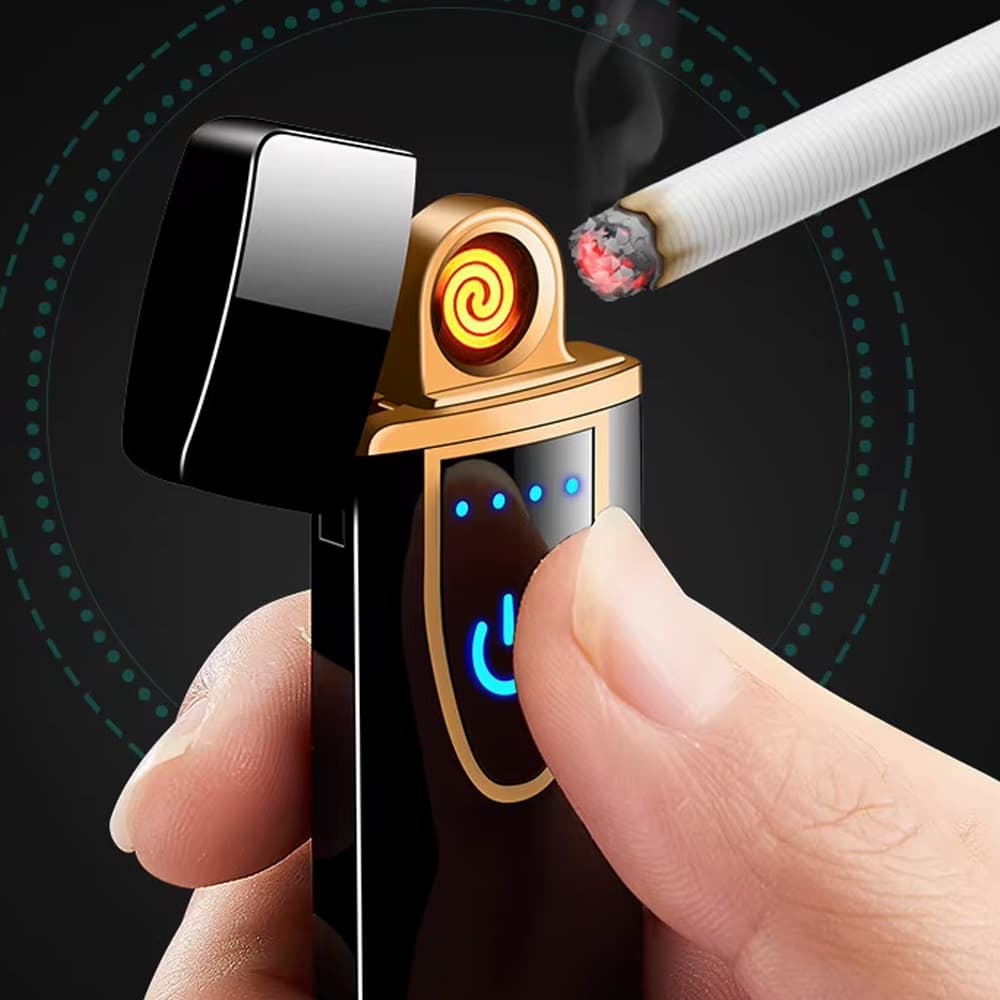 Isqueiro Elétrico USB Recarregável