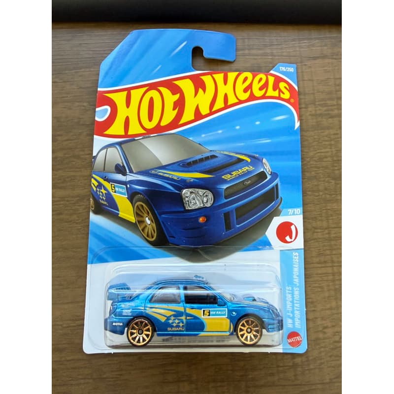 Carrinho Miniatura Hot wheels Subaru Impreza WRX - Lote J 2026