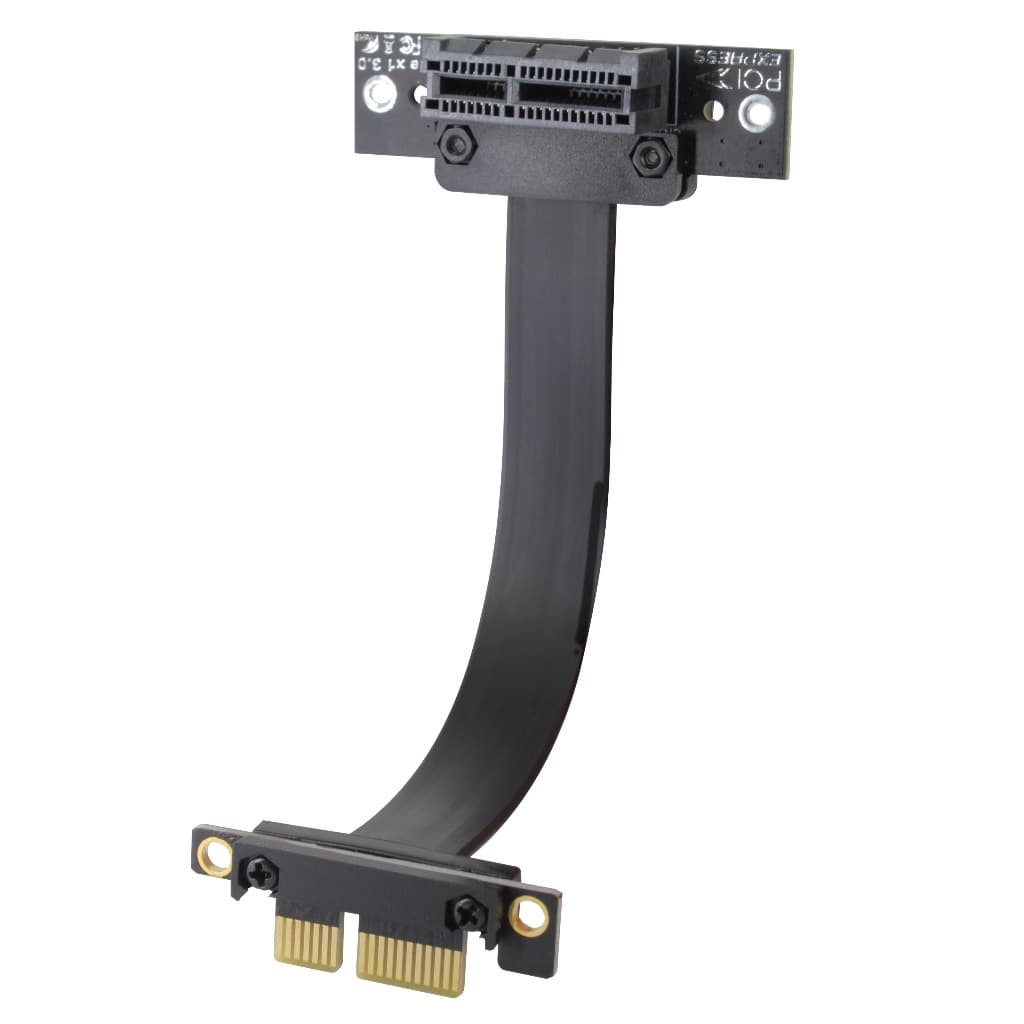 Cabo Riser Extensor Flexível Pci-e 3.0 X1 10cm Lunexa 90°