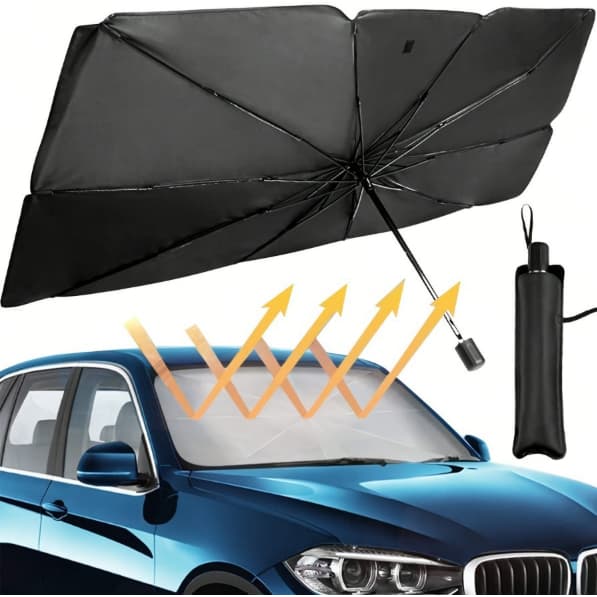 Quebra sol para brisa carro protetor solar guarda chuva para Painel Carro