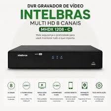 Intelbras MHDX 1204C DVR 4 Canais Monitoramento Multi HD