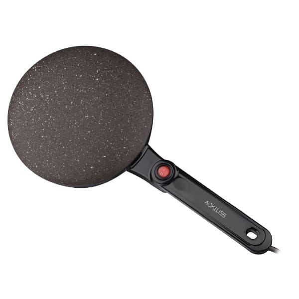Panela Elétrica Máquina de Crepe Ackiliss ACL 5209B 600W 220V Preto