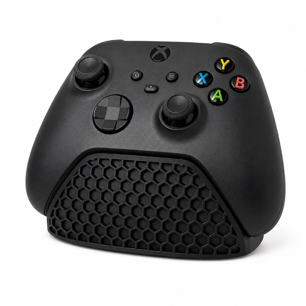 Suporte Controle Xbox One Serie S | X Colmeia Minimalista Console